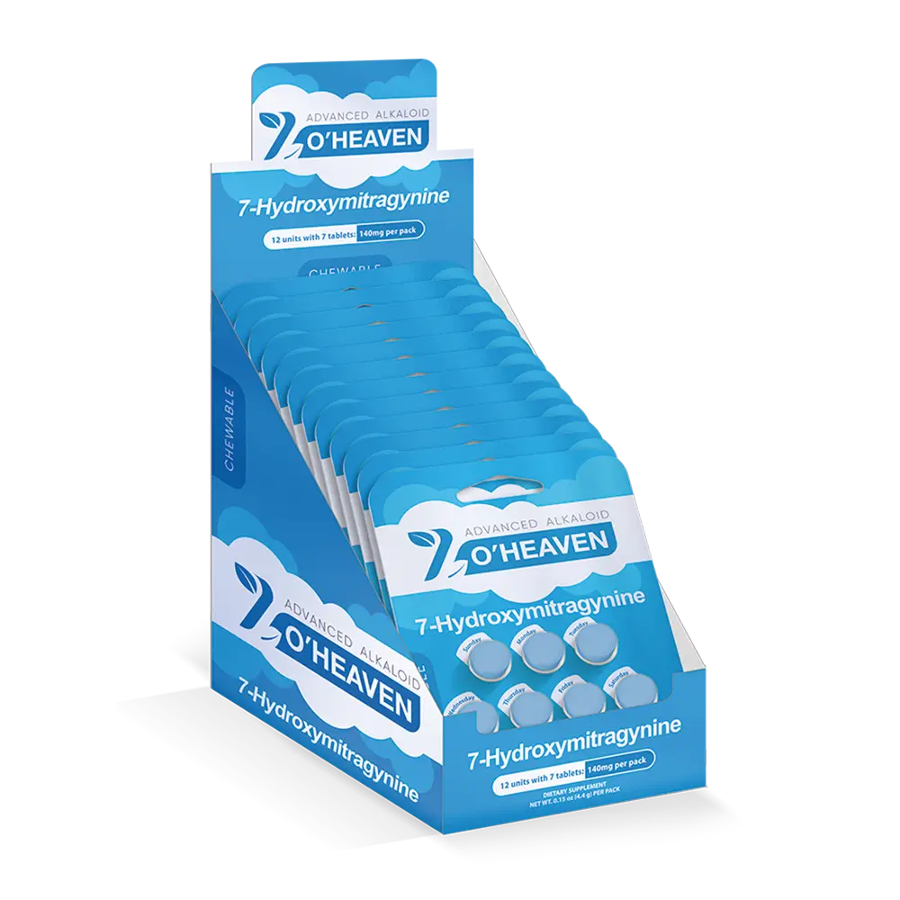 7’O Heaven Color Line Display Box Blister 7 Pills | 12 Units